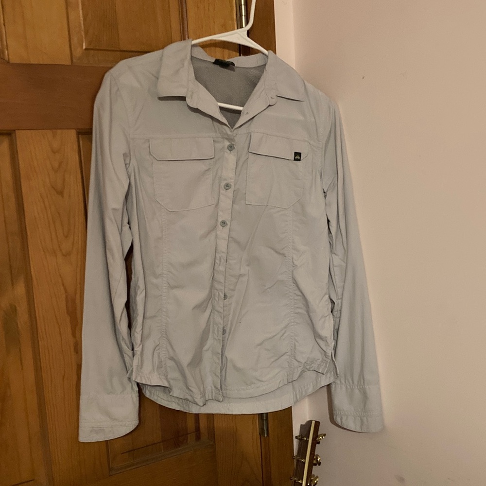 Eastern Mountain Sports Light Gray Shirt